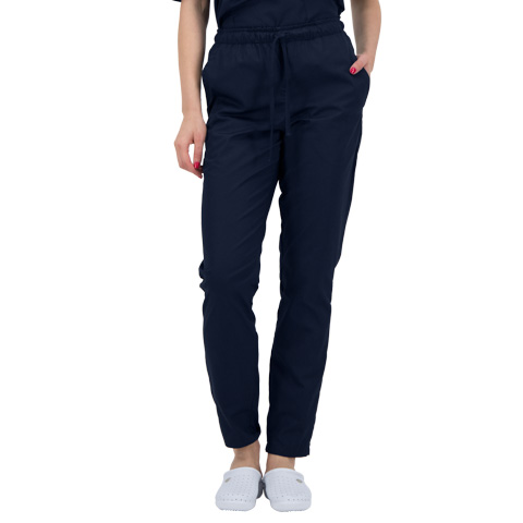 Komfortní pracovní kalhoty ALESSI UNISEX – námořnická modrá - Velikost:L