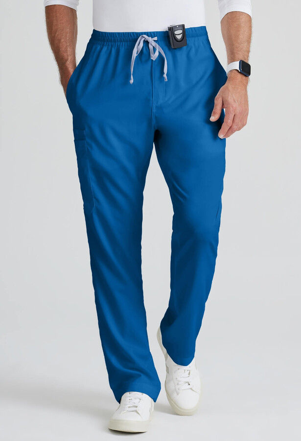Kalhoty pro lékaře EVAN Grey´s Anatomy - královská modrá - Velikost:L