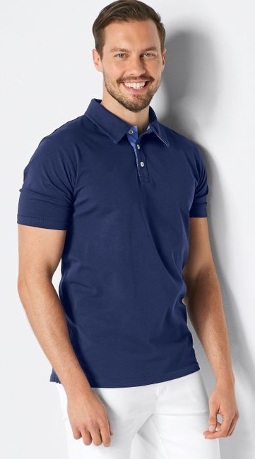 Pánské POLO tričko - námořnicky modré - Velikost:2XL