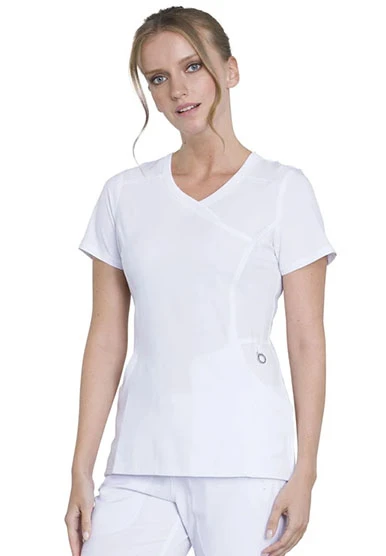 Zdravotnické oblečení - Dámské zdravotnické haleny - Zdravotnická halena pro lékařky INFINITY - bílá | medical-uniforms