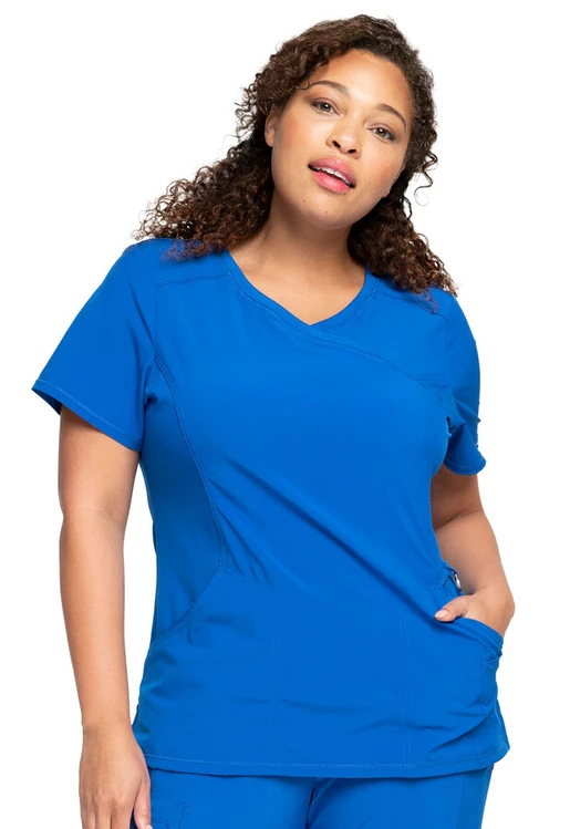 Zdravotnické oblečení - Dámské zdravotnické haleny - Zdravotnická halena pro lékařky INFINITY - královská modrá | medical-uniforms