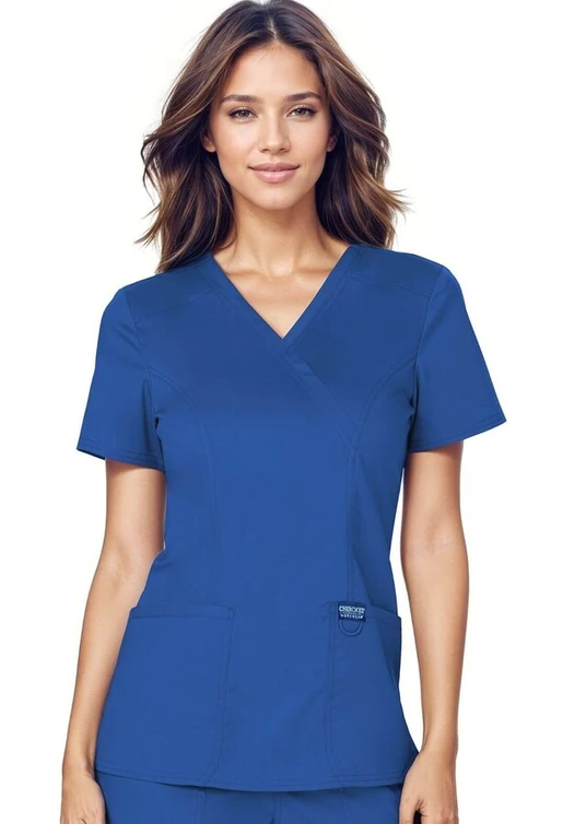 Zdravotnické oblečení - Dámské zdravotnické haleny - Dámská zdravotnická halena Cherokee REVOLUTION - královská modrá | medical-uniforms
