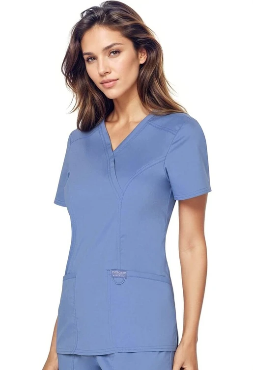 Zdravotnické oblečení - Dámské zdravotnické haleny - Dámská zdravotnická halena Cherokee REVOLUTION - nebeská modrá | medical-uniforms
