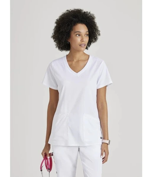 Zdravotnické oblečení - Speciální nabídka zdravotnických oděvů - Dámská zdravotnická halena GREY´S - bílá | medical-uniforms