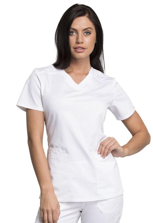 Zdravotnické oblečení - Novinky - Dámská halena „REVOLUTION TECH“ v barvě bílá | medical-uniforms