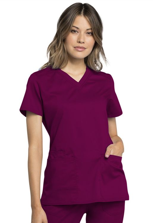 Zdravotnické oblečení - Novinky - Dámská halena „REVOLUTION TECH“v barvě vínová  | medical-uniforms