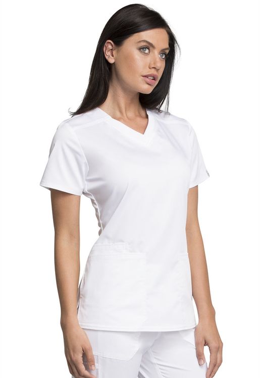 Zdravotnické oblečení - Vrácené zboží - Dámská halena „REVOLUTION TECH“ v barvě bílá | medical-uniforms