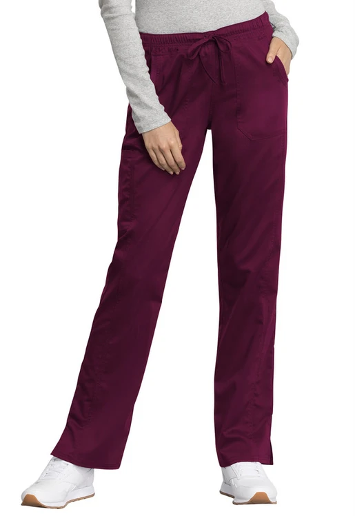 Zdravotnické oblečení - Dámské kalhoty - Dámské kalhoty „REVOLUTION TECH“ v barvě vínová | medical-uniforms