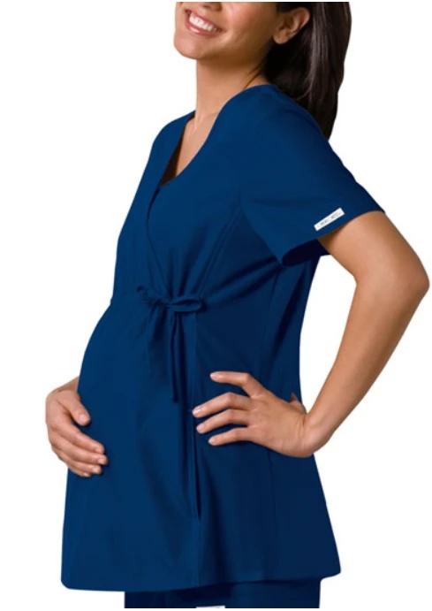 Zdravotnické oblečení - Haleny - Těhotenská dámská halena Cherokee – námořnická modrá | medical-uniforms