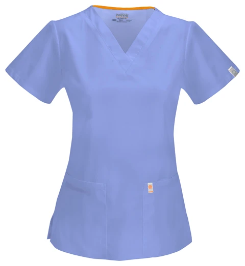 Zdravotnické oblečení - Haleny - Dámska zdravotnícka blúza C - svetlomodrá | medical-uniforms