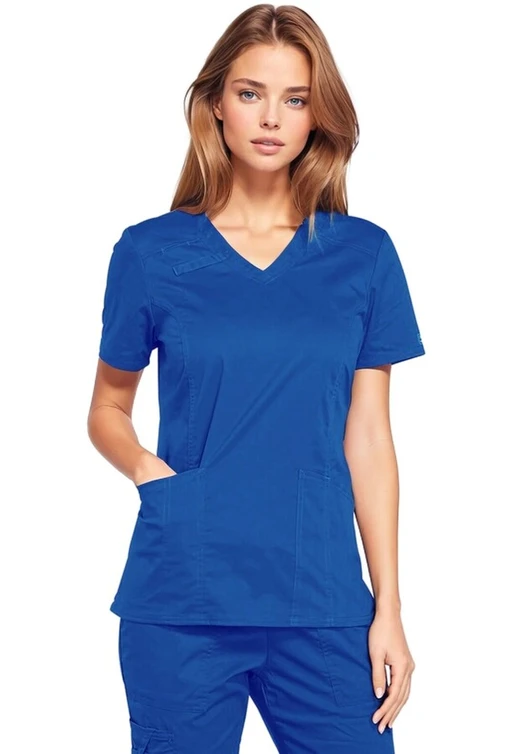 Zdravotnické oblečení - Dámské lékařské halenky - Dámská zdravotnická halena - královská modrá | medical-uniforms