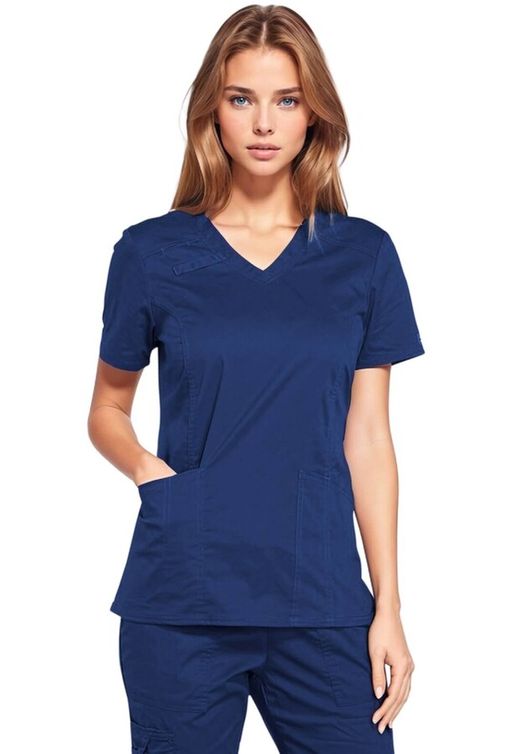 Zdravotnické oblečení - Haleny - Dámská zdravotnická halena - námořnická modrá | medical-uniforms