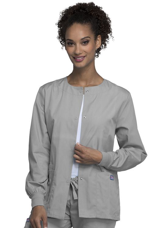 Zdravotnické oblečení - Vrácené zboží - Dámská zdravotnická bunda - šedá | medical-uniforms