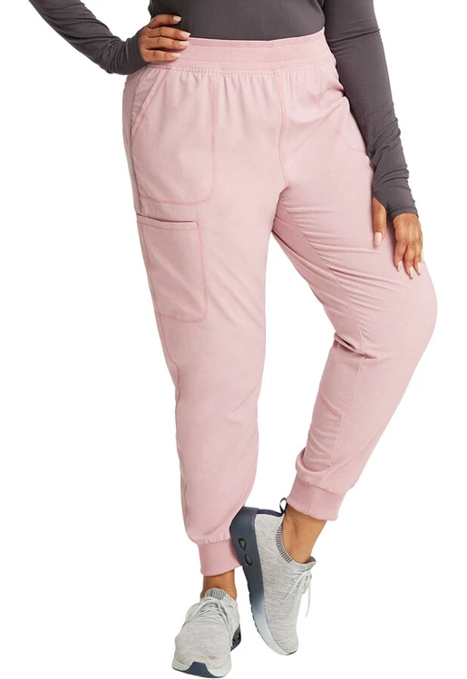 Zdravotnické oblečení - Joggers - Dámske zdravotnícke jogger kalhoty INFINITY LIMITED - pudrově růžová | medical-uniforms