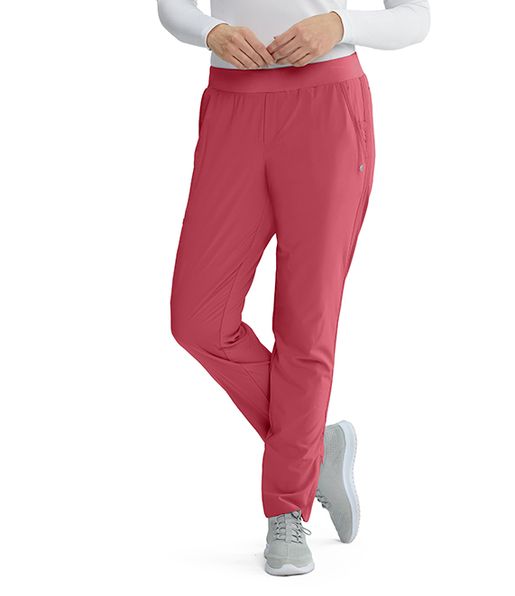 Zdravotnické oblečení - Elastické (stretch) - Dámské kalhoty Barco WELLNESS LINE Pro-Tek ™ - cihla | medical-uniforms