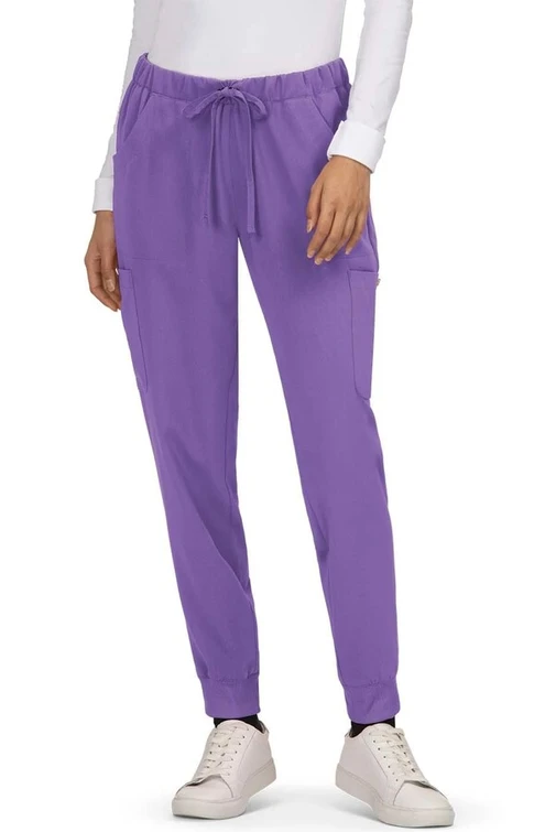 Zdravotnické oblečení - Dámské kalhoty - Dámské zdravotnické kalhoty FRESH - fialová | medical-uniforms