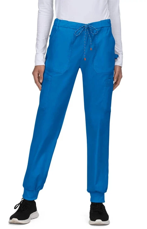 Zdravotnické oblečení - Dámské kalhoty - Dámské zdravotnické kalhoty Giana Stretch - královská modrá| medical-uniforms
