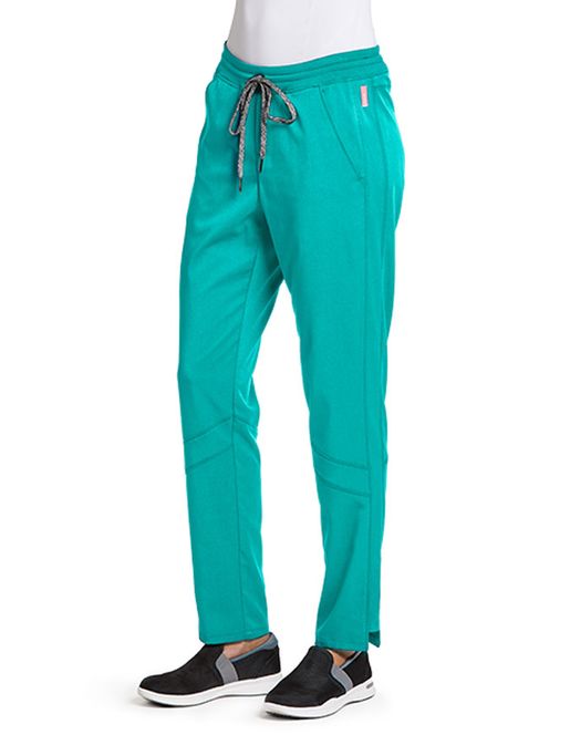 Zdravotnické oblečení - Novinky - Dámské zdravotnické kalhoty Grey´s  Anatomy STRETCH EXPERIENCE - modrozelená  | medical-uniforms