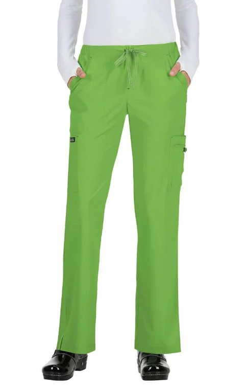 Zdravotnické oblečení - Dámské kalhoty - Dámské zdravotnické kalhoty HOLLY - zelená | medical-uniforms