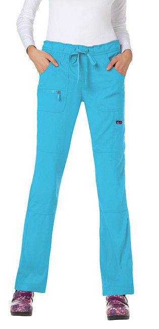 Zdravotnické oblečení - Dámské kalhoty - Dámske zdravotnícke nohavice Lite Peace vo farbe electric blue | medical-uniforms