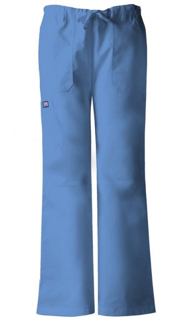 Zdravotnické oblečení - Dámské kalhoty - Dámské kalhoty s nízkým sedlem - nebeská modrá | medical-uniforms