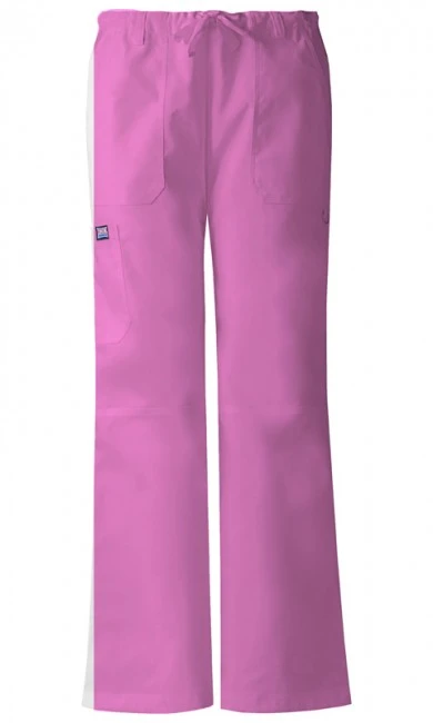 Zdravotnické oblečení - Dámské kalhoty - Dámské kalhoty s nízkým sedlem - šokující růžová | medical-uniforms