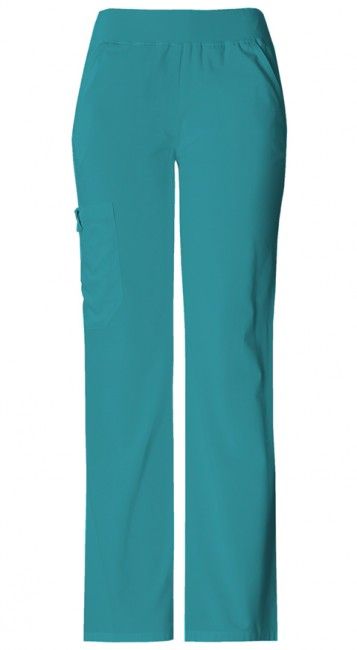 Zdravotnické oblečení - Dámské kalhoty - Dámské kalhoty s elastickým pásem - modrozelená | medical-uniforms
