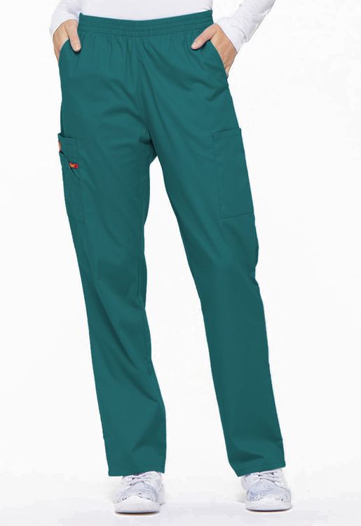 Zdravotnické oblečení - Vrácené zboží - Dámské zdravotnické kalhoty - modrozelená | medical-uniforms
