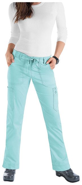 Zdravotnické oblečení - Dámské kalhoty - Dámske zdravotnícke nohavice Stretch Lindsey Pant vo farbe mentolová | medical-uniforms