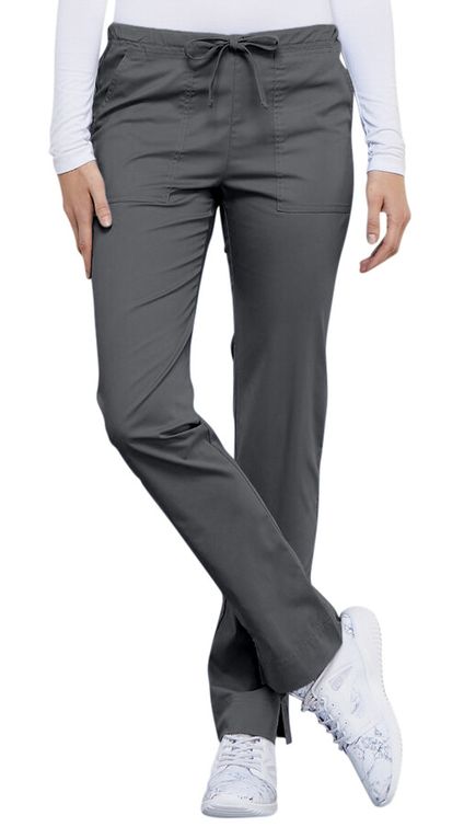 Zdravotnické oblečení - Dámské kalhoty - Zdravotnické kalhoty Cherokee Core Stretch BEST - cínové | medical-uniforms