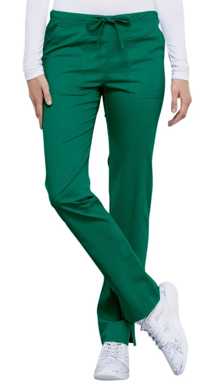 Zdravotnické oblečení - Dámské kalhoty - Zdravotnické kalhoty Cherokee Core Stretch BEST  - myslivecky zelené | medical-uniforms