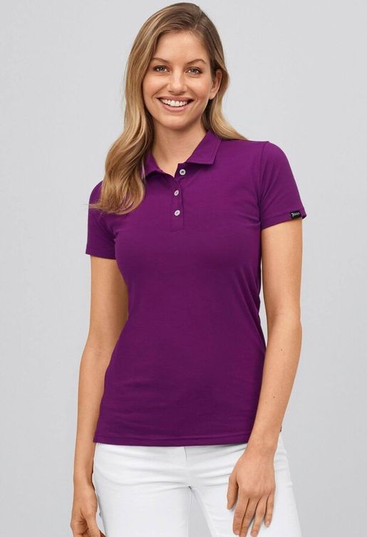 Zdravotnické oblečení - Zdravotnická trička a polo trička - Dámská polokošile - fialová | medical-uniforms