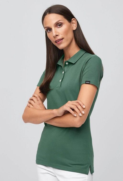Zdravotnické oblečení - Zdravotnická trička a polo trička - Dámská zdravotnická polokošile - olivové | medical-uniforms