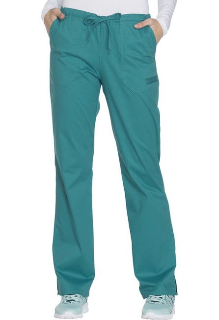 Zdravotnické oblečení - Dámské kalhoty - Dámské zdravotnické kalhoty - modrozelená | medical-uniforms