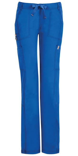 Zdravotnické oblečení - Dámské kalhoty - Dámské zdravotnické kalhoty s nízkým sedem CERTAINTY - královská modrá  | medical-uniforms
