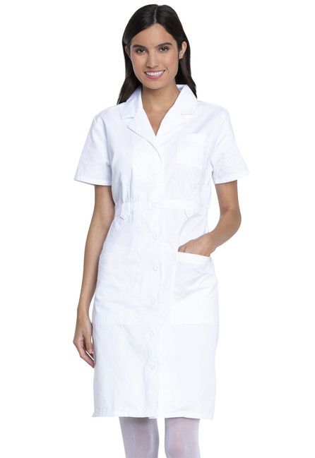 Zdravotnické oblečení - Šaty - Dámské zdravotnické šaty se zapínáním na knoflíky  | medical-uniforms
