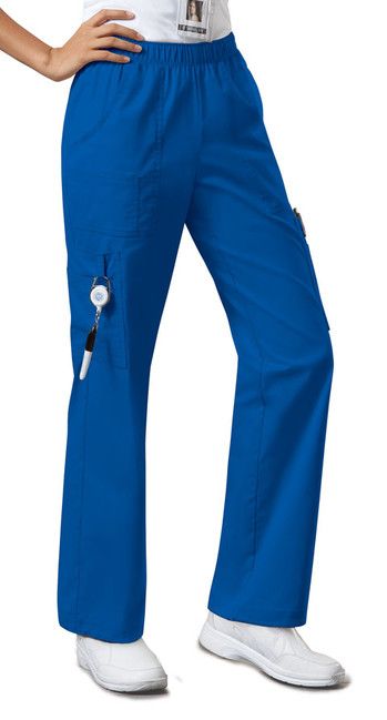 Zdravotnické oblečení - Lékařské kalhoty - Dámské zdravotnické nohavice - královská modrá | medical-uniforms