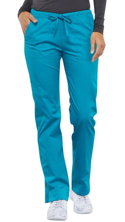 Zdravotnické oblečení - Dámské kalhoty - Zdravotnické kalhoty Cherokee Core Stretch BEST  - modrozelené | medical-uniforms