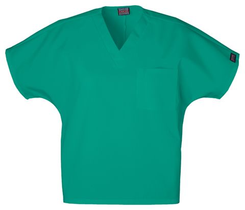 Zdravotnické oblečení - Haleny - Krátká unisexová halena - chirurgická zelená | medical-uniforms
