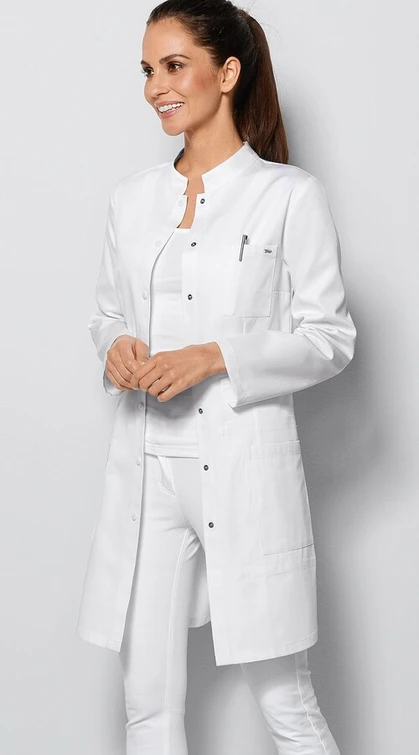 Zdravotnické oblečení - Bílá klasika - Lekársky plášť STAR | medical-uniforms