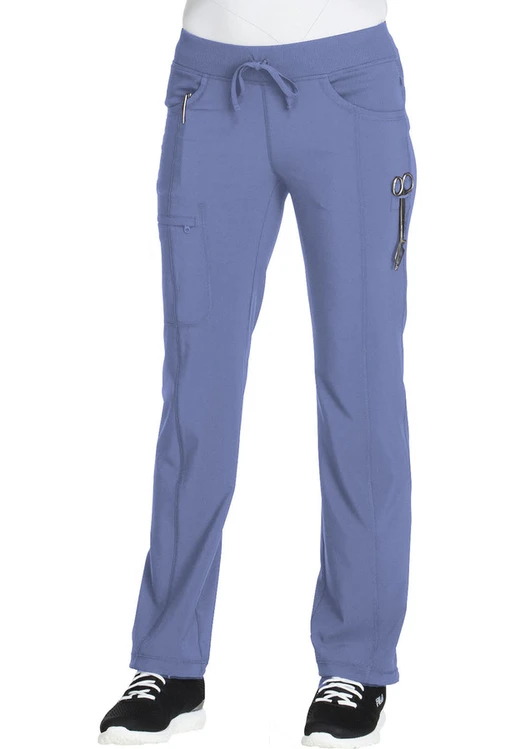 Zdravotnické oblečení - Dámské kalhoty - Zdravotnické kalhoty pro lékařky INFINITY - nebeská modrá | medical-uniforms