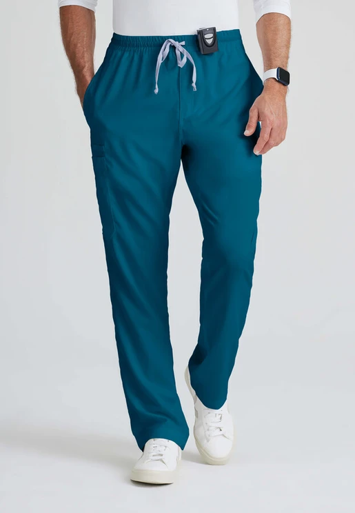 Zdravotnické oblečení - Kalhoty - Zdravotnické kalhoty pro lékaře Grey´s Anatomy - karibská modrá | medical-uniforms