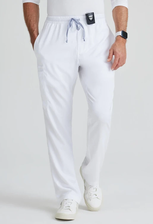 Zdravotnické oblečení - Kalhoty - Zdravotnické kalhoty pro lékaře Grey´s Anatomy - bílá | medical-uniforms
