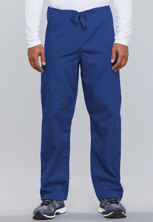 Zdravotnické oblečení - Speciální nabídka zdravotnických oděvů - Zdravotnické šněrovací kalhoty - královská modrá | medical-uniforms