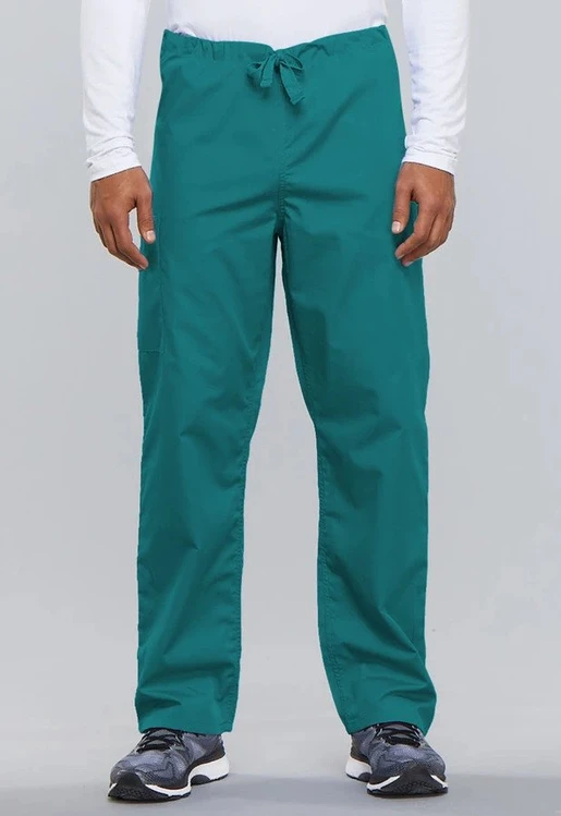 Zdravotnické oblečení - Speciální nabídka zdravotnických oděvů - Zdravotnické šněrovací kalhoty - modrozelená | medical-uniforms