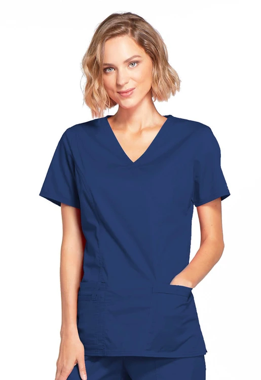 Zdravotnické oblečení - Dámské lékařské halenky - Ordinační zdravotnická halena - námořnická modrá | medical-uniforms