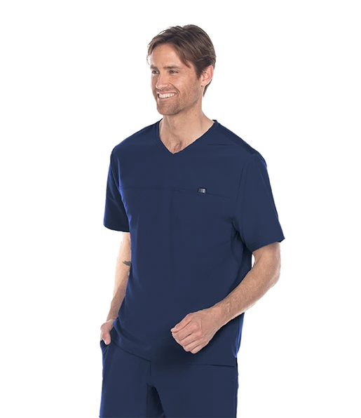 Zdravotnické oblečení - Novinky - Pánská zdravotnická halena BARCO WELLNESS TOMMY - námořnická modrá | medical-uniforms