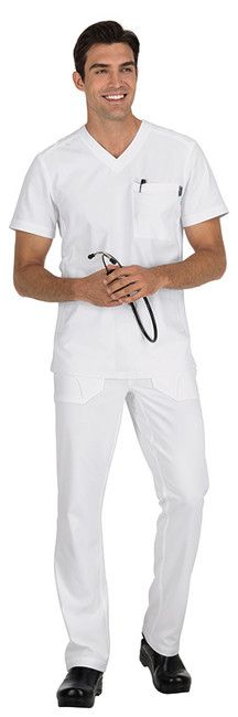 Zdravotnické oblečení - Novinky - Pánska zdravotnícka blúza Force vo farbe biela | medical uniforms