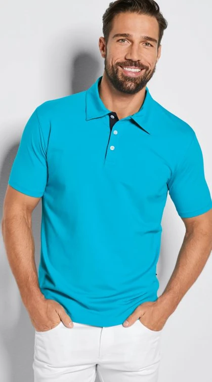 Zdravotnické oblečení - Jednobarevné - Pánské POLO triko v barvě - curacao | medical-uniforms