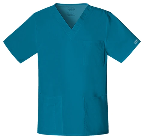 Zdravotnické oblečení - Dámské lékařské halenky - Pánská/unisex zdravotnická halena - karibská modrá | medical-uniforms